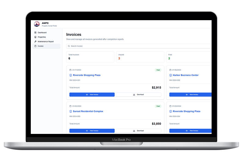 Invoice and settlement — payment processing